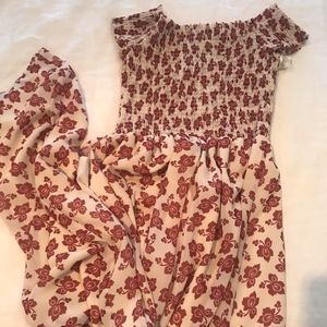 off the shoulder maxi dress